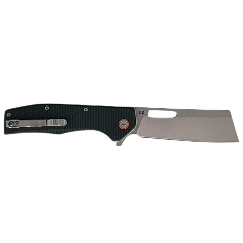 Caliber – D2 Micarta Liner Lock Folding Knife Green - Image 2