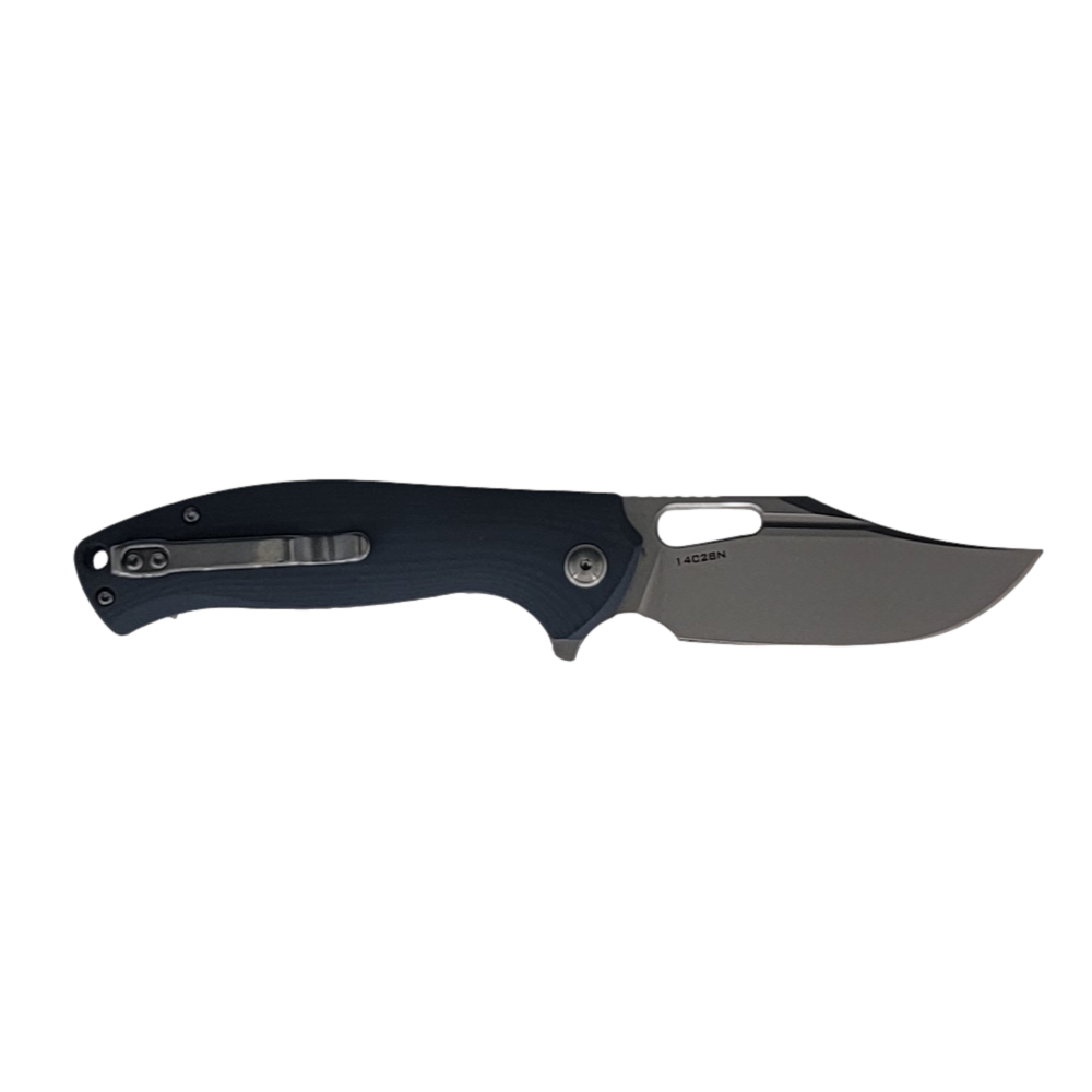 TrueLine – 14C28N G10 Liner Lock Folding Knife Blue - Image 2
