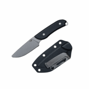 Noble – D2 Fixed Blade Knife with Micarta Handle & Kydex Sheath