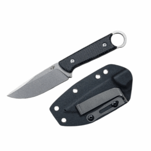 Vagrant – D2 Fixed Blade Knife with Micarta Handle & Kydex Sheath