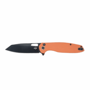 Intrepid – 14C28N G10 Button Lock Folding Knife Orange