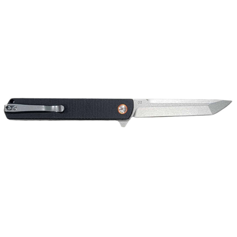 Vantage – D2 Micarta Liner Lock Tanto Folding Knife - Image 2
